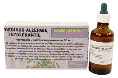 World of herbs fytotherapie voedingsallergie - intolerantie