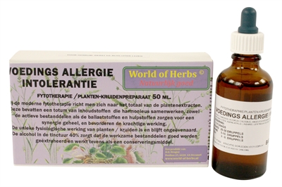 World of herbs fytotherapie voedingsallergie / intolerantie product afbeelding
