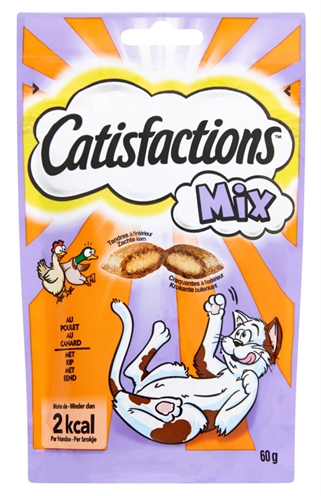 Catisfactions mix kip/eend product afbeelding