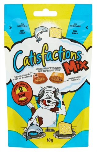 Catisfactions mix zalm/kaas product afbeelding