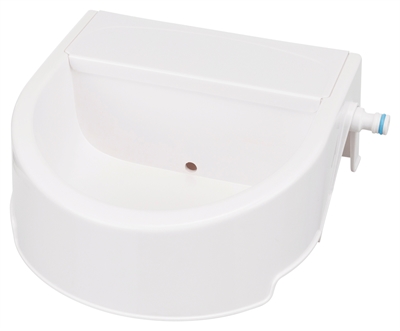 Trixie drinkbak outdoor automatisch wit product afbeelding