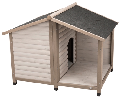 Trixie natura hondenhok lodge grijs product afbeelding