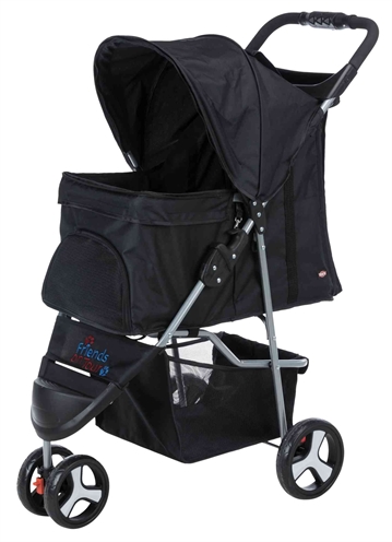 Trixie hondenbuggy zwart product afbeelding
