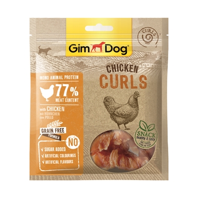 Gimdog chicken curls product afbeelding