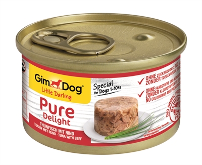Gimdog little darling pure delight tonijn / rund product afbeelding