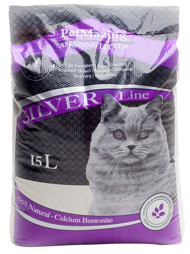 PetMazing Natuurlijke Kattenbakvulling - 1 x 15 L