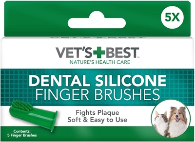 Vets best vinger tandenborstels product afbeelding