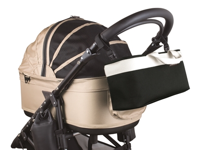 Airbuggy handtas hondenbuggy cordura organizer wit product afbeelding