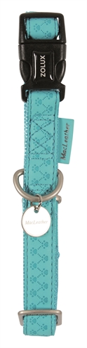 Macleather halsband blauw product afbeelding