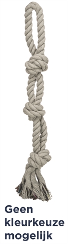 Trixie werp flostouw 3knoop multicolor product afbeelding