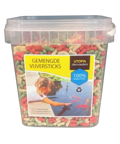 Gemengde vijversticks product afbeelding