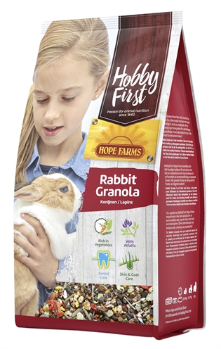 Hobbyfirst hopefarms rabbit granola product afbeelding