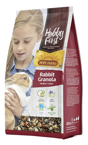 Hobbyfirst hopefarms rabbit granola product afbeelding