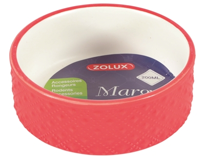 Zolux voerbak knaagdier margot rood product afbeelding