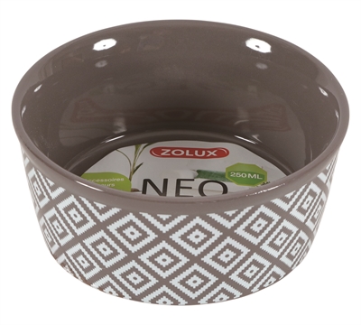 Zolux voerbak knaagdier neo sandstone grijs product afbeelding