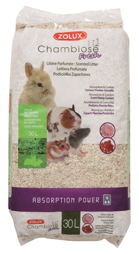 Zolux hennepvezel fresh pioenroos / aalbes geur product afbeelding