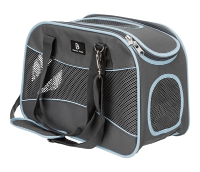 Trixie hondentas alison grijs / lichtblauw tot 8 kg product afbeelding