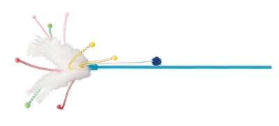 Trixie katten speelstok met veren assorti product afbeelding