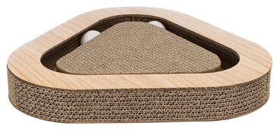 Trixie krabplank karton met 2 ballen product afbeelding