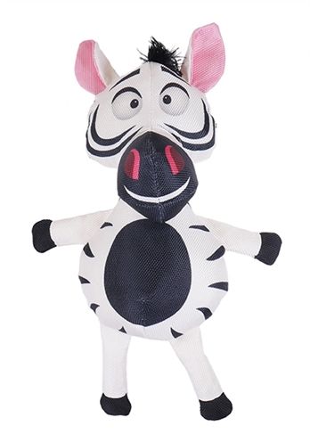 Safari zebra van stevig nylon zwart/wit product afbeelding