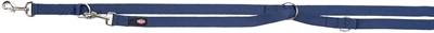 Trixie hondenriem premium verstelbaar nylon indigo blauw product afbeelding