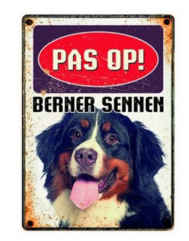 Plenty gifts waakbord blik berner sennen product afbeelding
