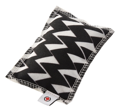 Canadian cat speelkussen zigzag met catnip zwart / wit product afbeelding