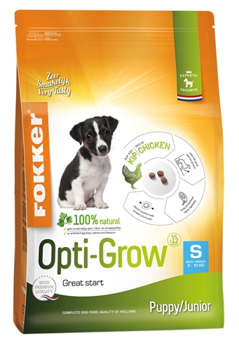 Fokker optigrow puppy / junior small product afbeelding
