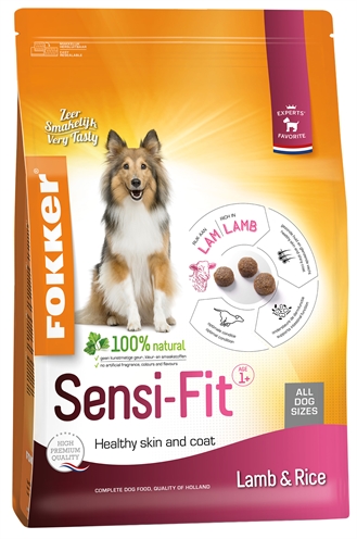 Fokker sensifit lamb / rice product afbeelding