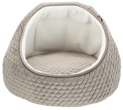 Trixie kattenmand iglo livia grijs / creme product afbeelding