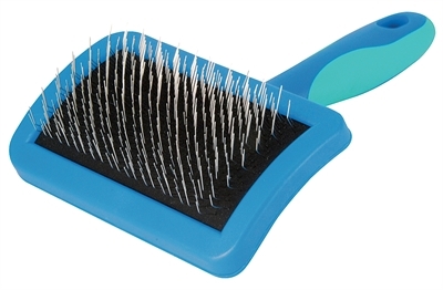 Vivog slickerborstel hard blauw product afbeelding
