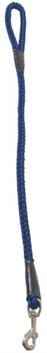 Nylon Korthouder Gevlochten Blauw/Zwart 15mmx75cm product afbeelding