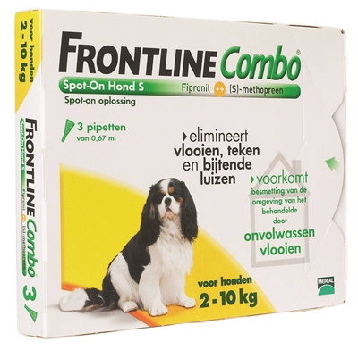 Frontline hond combo spot on 3 pack product afbeelding
