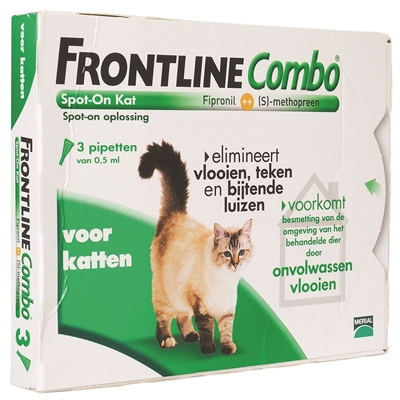 Frontline kat/fret combo spot on product afbeelding