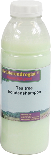 Dierendrogist tea tree shampoo hond product afbeelding