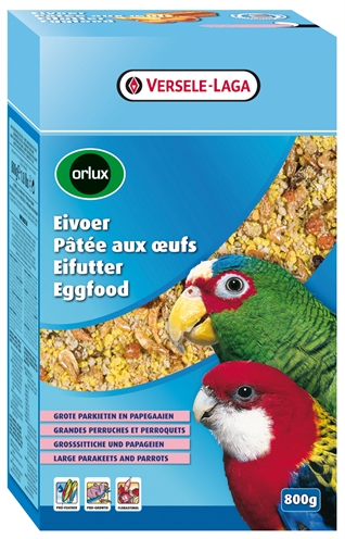 Orlux eivoer droog grote parkiet/papegaai product afbeelding