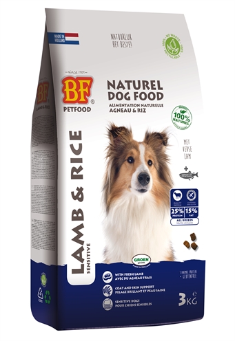 Biofood Lam/rijst 3 Kg