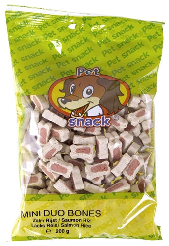 Petsnack Botjes Duo Zalm/rijst 14 x 200 Gr product afbeelding