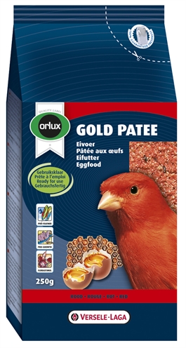 Orlux Gold Patee Rood Eivoer 250 Gr product afbeelding