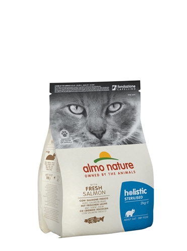 Almo Nature Cat Droog Witvis/rijst 2 Kg product afbeelding