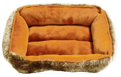 Knaagdier divan luxe bruin/lichtbruin product afbeelding