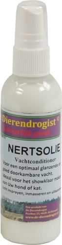 Dierendrogist nertsolie vachtconditioner product afbeelding