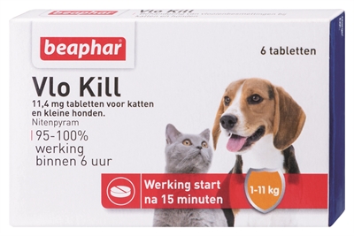 Beaphar Vlo Kill+ Kleine Hond/Kat tot 11 kg product afbeelding
