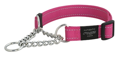 Rogz for Dogs Lumberjack Choker Verstelbaar Roze 73 x 2,5 cm
