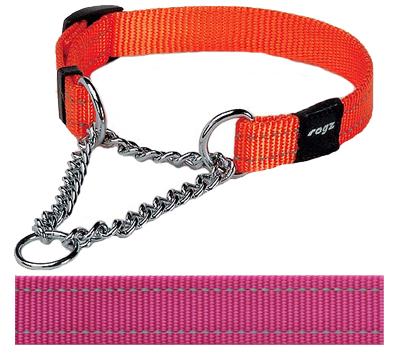 Rogz for Dogs  Snake Choker Verstelbaar Roze 40 x 1,6 cm product afbeelding