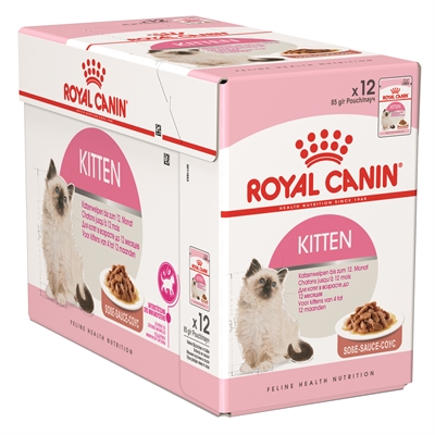Royal Canin Wet Kitten Instinctive 12x85Gr product afbeelding