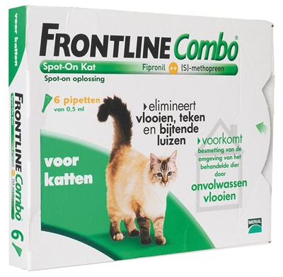 Frontline kat/fret combo spot on product afbeelding