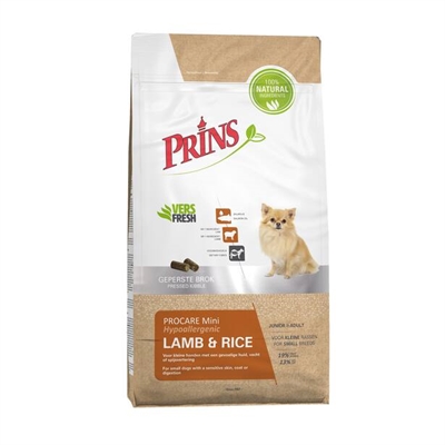 Prins Procare Mini Lam/Rijst 3Kg product afbeelding