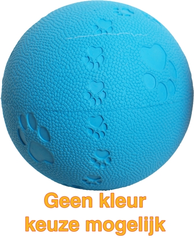 Bal rubber pawprint/geluid product afbeelding