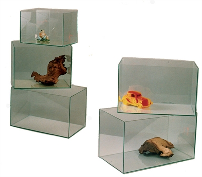 Aquarium gelijmd product afbeelding